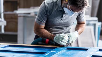 Svārstību daudzfunkcionālajiem darbarīkiem EXPERT AVZ 90 RT4 SLĪPĒŠANAS PAMATNE, 2608900047 BOSCH (2608900047)