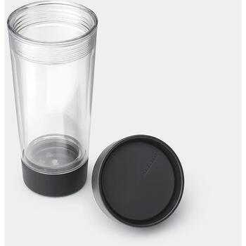 Brabantia Make & Take дорожная чашка для чая 228766, 0,36л, пластик, без BPA, герметичная, двойные стенки (228766)