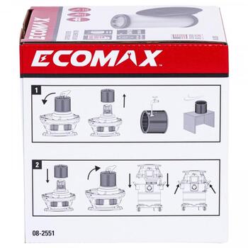 Ecomax фильтр для влажной и сухой уборки EMX25 EM19307, 08-2551, 0.3 кг, совместим с Ecomax (08-2551&EMX)