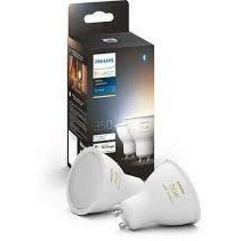 Philips Лампочка GU10 929003666702 220V-240V, 400 Лм, 4.2 Вт, E, Bluetooth/ZigBee, 6500 K, 5 кВтч/1000ч (929003666702)