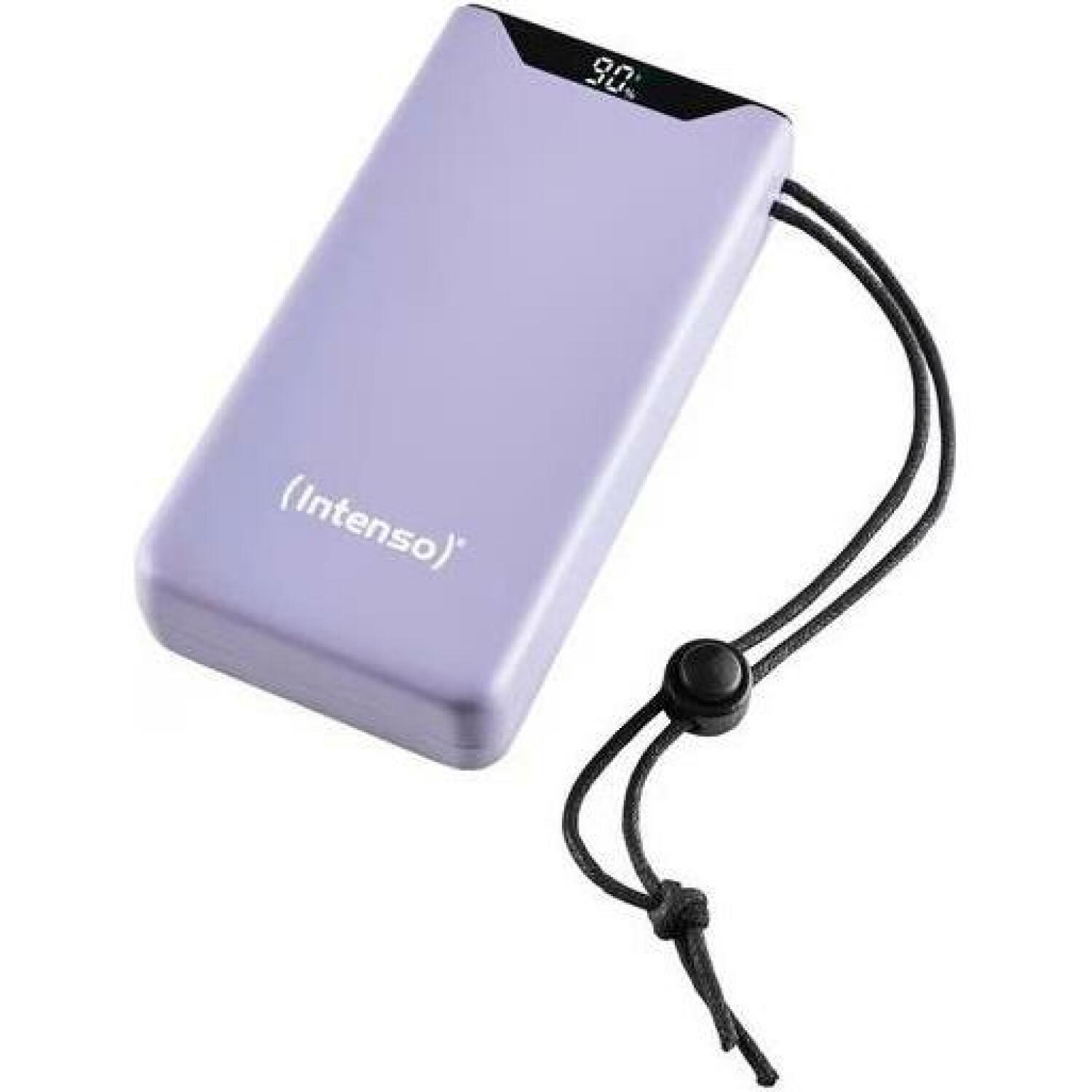 Intenso Power Bank F20000 7332053, 20000 мАч, литий-полимер, Power Delivery 3.0, Quick Charge 3.0, 1x USB Type-A, 1x USB Type-C (7332053)
