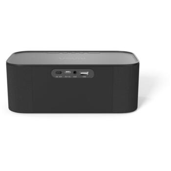 Nasa Bluetooth динамик/ будильник/ беспроводное зарядное устройство SPC800, 10W RMS, 5W беспроводная зарядка, Bluetooth 5.0 (SPC800)