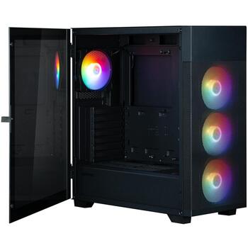 Zalman Корпус для компьютера S5 NEO Black, S5 NEO Black, 7.5кг, 456x215x490мм, 2x3.5/2.5, 2x2.5 SSD, ATX/mATX/Mini-ITX, 7 PCI (S5 NEO Black)