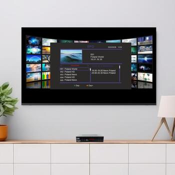 Manta ТВ тюнер DVBT005-SH, DVB-T, 720P, 1080i, 1080P, HDMI, Scart, коаксиальный, USB, антенна, пульт дистанционного управления (DVBT005-SH)