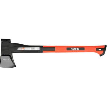 Yato колун YT-79972, 1600г, 600мм, 90мм, 48-58 HRC, сталь C45, нейлоновая рукоятка, TPR рукоятка, защитный чехол (YT-79972)