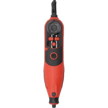 Yato LED rotācijas instruments YT-82077, 130W, 220-240V, 50Hz, 10000-35000 min⁻¹, 2.3/3.2mm, IP20, II klase, 35mm, urbšana (YT-82077)