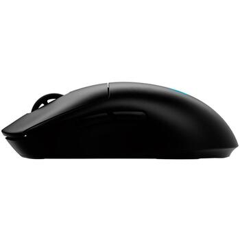 Logitech spēļu pele Pro 2 LIGHTSPEED 910-007296, 32000 DPI, 8 pogas, USB 2,4 GHz, melna, bezvadu, optiskais sensors HERO 2 (910-007296)