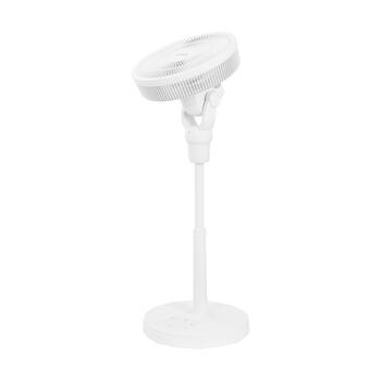 Eurom Vento 3DS Comfort grīdas ventilators gaisa cirkulācijai telpu dzesēšanai 25W 35cm 3D oscilācija 12 ātrumi tālvadība balts (384925)