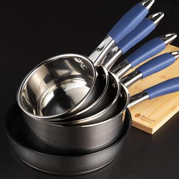 Russell Hobbs Opulence набор сковород RH01179EU, 5 шт., 16см, 18см, 20см, 14см, 24см, нержавеющая сталь (RH01179EU)