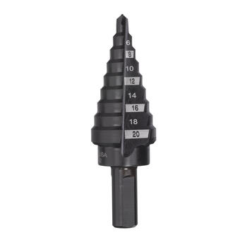 PAKĀPURBJI, 4 TO 20 MM, 2 MM STEPS - 1 PC, 48899320 MILWAUKEE (48899320)