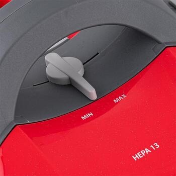Zelmer Пылесос ZVC3500R 81105728P, 900 W, 3.5 л, HEPA фильтр, 6 м шнур, телескопическая труба, 8.8 м радиус действия (81105728P)