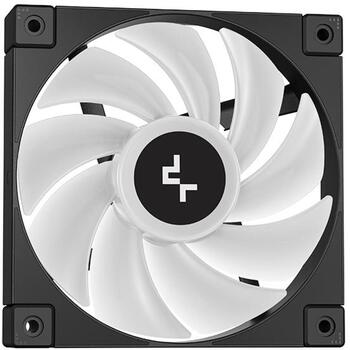 Deepcool šķidruma dzesētājs LD360 R-LD360-BKMSN-G-1, 120x120x25mm, 600-2400 RPM, 72,04 cfm, 3,48 mmH2O, 21 dB, ARGB (R-LD360-BKMSN-G-1)
