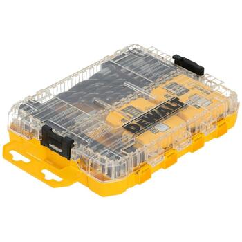 Dewalt Набор сверл и бит для отвертки DT70785-QZ, 100 шт., TOUGHCASE+ кейс, HSS сверла 2-8мм, бит для отвертки 25мм, 50мм, адаптер (DT70785-QZ)