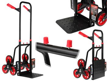 Tvardy saliekami kravas ratiņi T00501, 150kg, 150mm, 31x29cm, 45x74x37cm, 45x109x60cm, rokturis, 3 riteņu bloks (T00501)