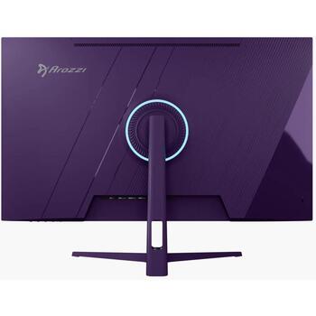 Arozzi monitors Nova AZ-NO-32T2K180-PP, 32 collas, IPS, QHD, 16:9, 180 Hz, 1 ms, 2560 x 1440 px, 300 cd/m², 2x HDMI, purpurs (AZ-NO-32T2K180-PP)