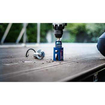 Bosch Construction корончатая пила 2608900475, 8 см, карбид, HEX, сухое бурение, бетон, дерево, кирпич (2608900475)