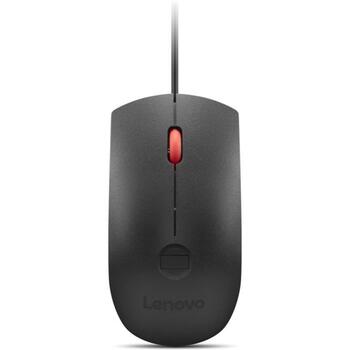 Lenovo USB datorpele Gen3 4Y51S24029, 2000 dpi, optiskā, 3 pogas, pirkstu nospiedumu lasītājs, USB-A (4Y51S24029)