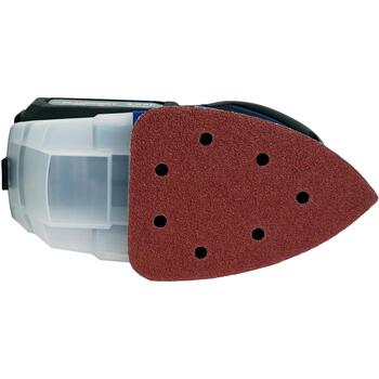 Blaupunkt CO2010 аккумуляторная дельта-шлифмашина, 18В, 0-11000 об/мин, 140x100мм, бесщеточный двигатель, липучка (CO2010)