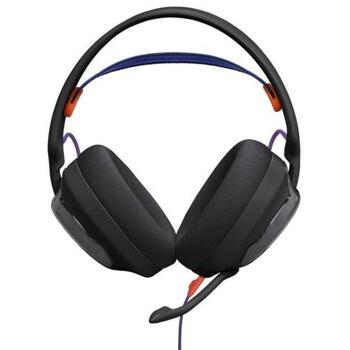 JBL Quantum 250 Wireless Black JBLQTUM250BLK, беспроводные, 32Ω, 20-40000Гц, 100дБ, 30мВт, съемный микрофон (JBLQTUM250BLK)