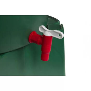 Stefanplast Бочка для воды 2144317, 310л, Ø80x93см, пластик, с крышкой и краном (2144317)