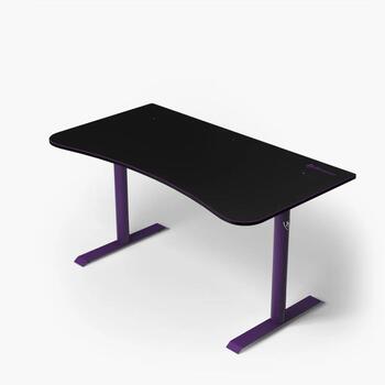 Arozzi игровой стол ARENA-MEDIUM-PP, 140см, 75.5см, 71см, сталь, МДФ, кабель-менеджмент, фиолетовый (ARENA-MEDIUM-PP)