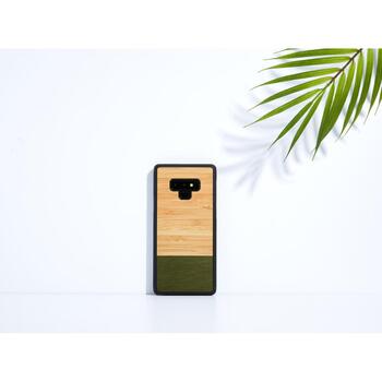 Man&Wood Чехол для смартфона M4443B, 6.4, Зеленый, Совместим с Samsung Galaxy Note9 (M4443B)