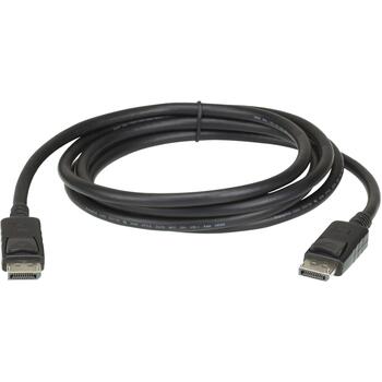 Aten DisplayPort rev.1.2 кабель 2L-7D03DP, 3 м, поддержка 4K, 3840x2160 при 60 Гц, оловянный медный проводник (2L-7D03DP)