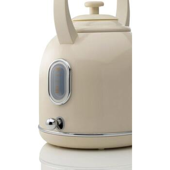 Gorenje Чайник K17CLIN, 2000 W, 1.7 L, Пластик/Металл, 360° вращающаяся база, Бежевый (K17CLIN)