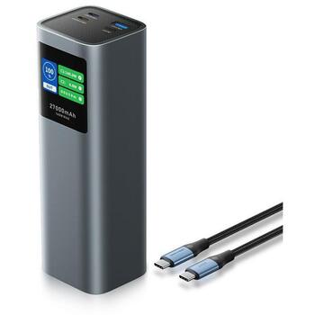 Vention Power Bank FKEH0, 27000mAh, 140W, Зарядка до 3 устройств, Удобен для путешествий (FKEH0)