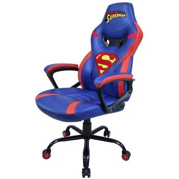 Subsonic Игровое Кресло SA5573-S3, 125–165см, 110кг, 3 класс, синтетическая кожа, металл, 5 колес, регулировка высоты (SA5573-S3)