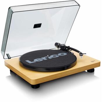Lenco L-30WD проигрыватель винила, дерево, 33/45 RPM, MM, предусилитель, USB, RCA (L-30WD)