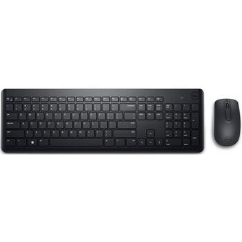 Dell Klaviatūra un pele KM3322W, 2.4 GHz, 3 pogas, akumulatori 2xAAA, 1xAA, bezvadu savienojums, krievu izkārtojums (580-AKGH)