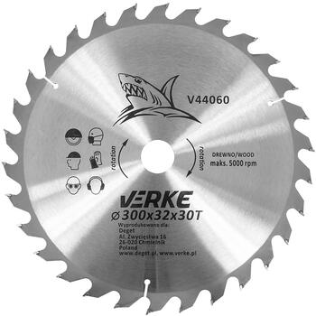 Zāģa ripa kokam 300x32x30z; V44060 VERKE (V44060)