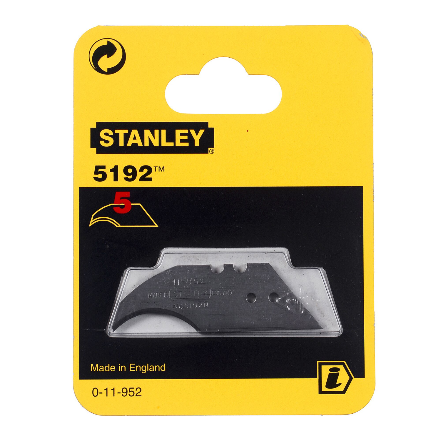 Asmens (5192) 0-11-952 Stanley (0-11-952)