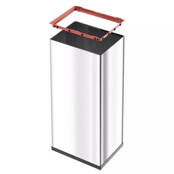 Hailo Big-Box Swing XL 030860211, 52L, nerūsējošais tērauds, taisnstūrveida, ar vāku, 76,3cm (030860211)