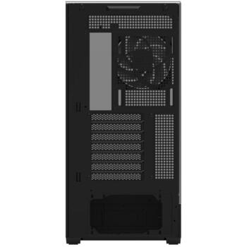 Zalman Datortehnika P40 PRISM BLACK, 3x Combo (3,5 collas vai 2,5 collas), 1x C tipa USB, 2x USB 3.0 (P40 PRISM BLACK)