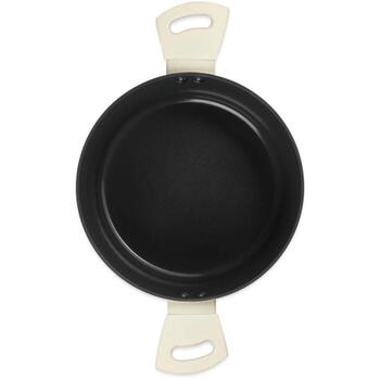 Russell Hobbs Кастрюля RH03877C, 24см, кремовая, алюминий, с крышкой, совместима со всеми плитами (RH03877C)
