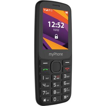 Myphone 6410 LTE TEL000868, 2.4 дюйма, 128 МБ, 64 МБ, 1400 мАч, 0.3 МП, Dual SIM, USB Type-C, 4G, FM радио, LED фонарик (TEL000868)