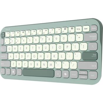 Asus Marshmallow KW100 клавиатура 90XB0880-BKB180, 75%, Bluetooth 5.0, беспроводная, зеленый чай латте (90XB0880-BKB180)