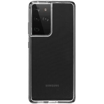 Krusell Задняя крышка 62243, Прозрачная, TPU, совместима с Samsung Galaxy S21 Ultra, защита от царапин, беспроводная зарядка (62243)