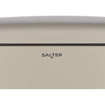 Salter Мусорное ведро с педалью BW14806, 50л, углеродная сталь, бежевый, 1 отсек, крышка, педаль (BW14806)
