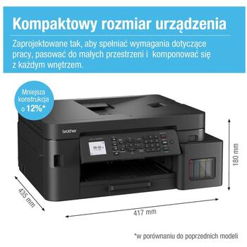 Brother MFC-T930DW многофункциональный струйный принтер, MFC-T930DWYJ1, 30 ppm, 26 ppm, 17 ipm, 6000 x 1200 DPI, 128 MB (MFC-T930DWYJ1)