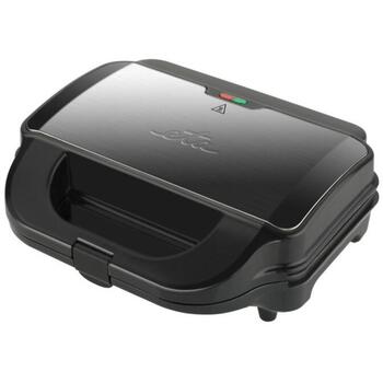 ETA Sviestmaižu Tosteris Sorento Plus ETA515190000, 900 W, 6 plāksnes, 2 veidu mīklas, melns (ETA515190000)