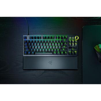 Razer Huntsman V3 Pro Tenkeyless 8KHz RZ03-05520100-R3M1, игровая клавиатура, USB Type-C, QWERTY US (RZ03-05520100-R3M1)