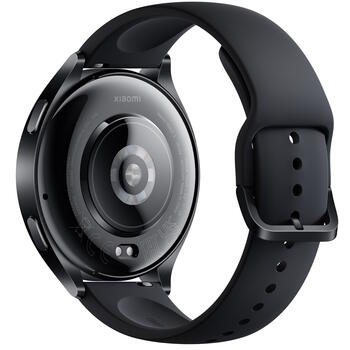 Viedpulkstenis ar alumīnija sakausējuma korpusu, Google Pay atbalstu un ūdensizturīgu dizainu Watch 2 Black BHR8035GL Xiaomi (BHR8035GL)