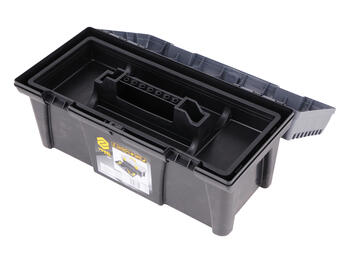 Vorel Instrumentu kaste 78802, 20 collas 500 mm, 525x256x246 mm, PVC, izņemama paplāte ar turētājiem, sānu rokturi, aizslēdzama (78802)