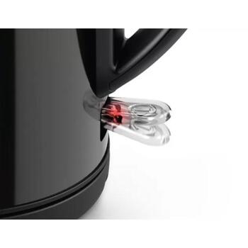 Bosch Чайник DesignLine TWK3P423, 2400 W, 1.7 L, нержавеющая сталь, 360° вращающаяся база, черный (TWK3P423)