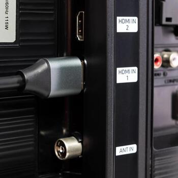 Tellur высокоскоростной HDMI 2.0 кабель TLL312001, 150см, 18Гбит/с, 4K x 2K, 24K позолоченные разъемы, 3D, Ethernet, HDR (TLL312001)