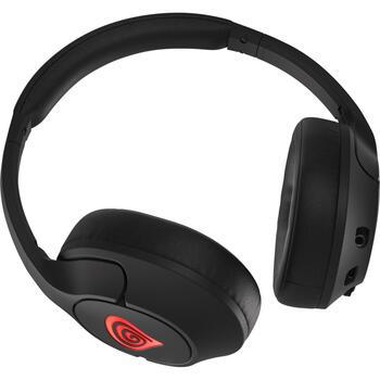 Genesis наушники Radon 800 NSG-1791, 40мм, 32 Ом, 20-20000 Гц, 3.5мм, USB Type-A, проводные, игровые, черные, микрофон (NSG-1791)