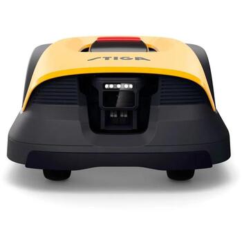 STIGA A 6V robotizēts zāles pļāvējs GPS RTK AI kamera bez vadiem līdz 600m² 18cm 25.2V 2Ah 2850rpm 10 zonas 50min uzlāde 2R7114128/ST1 (2R7114128/ST1)